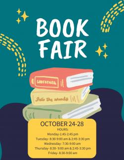 Book Fair, with hours