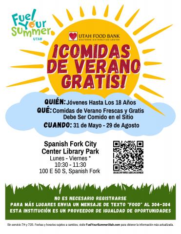free summer meals spanish