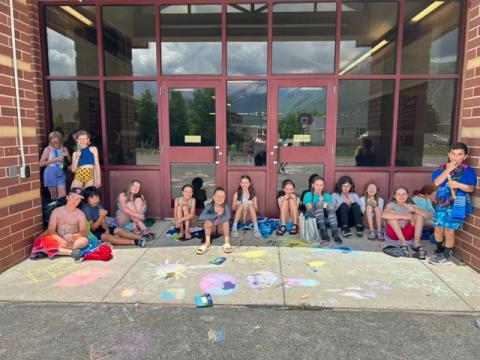chalk and popsicles