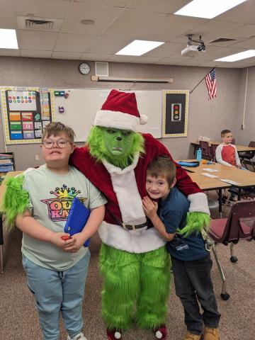 Visit from the grinch