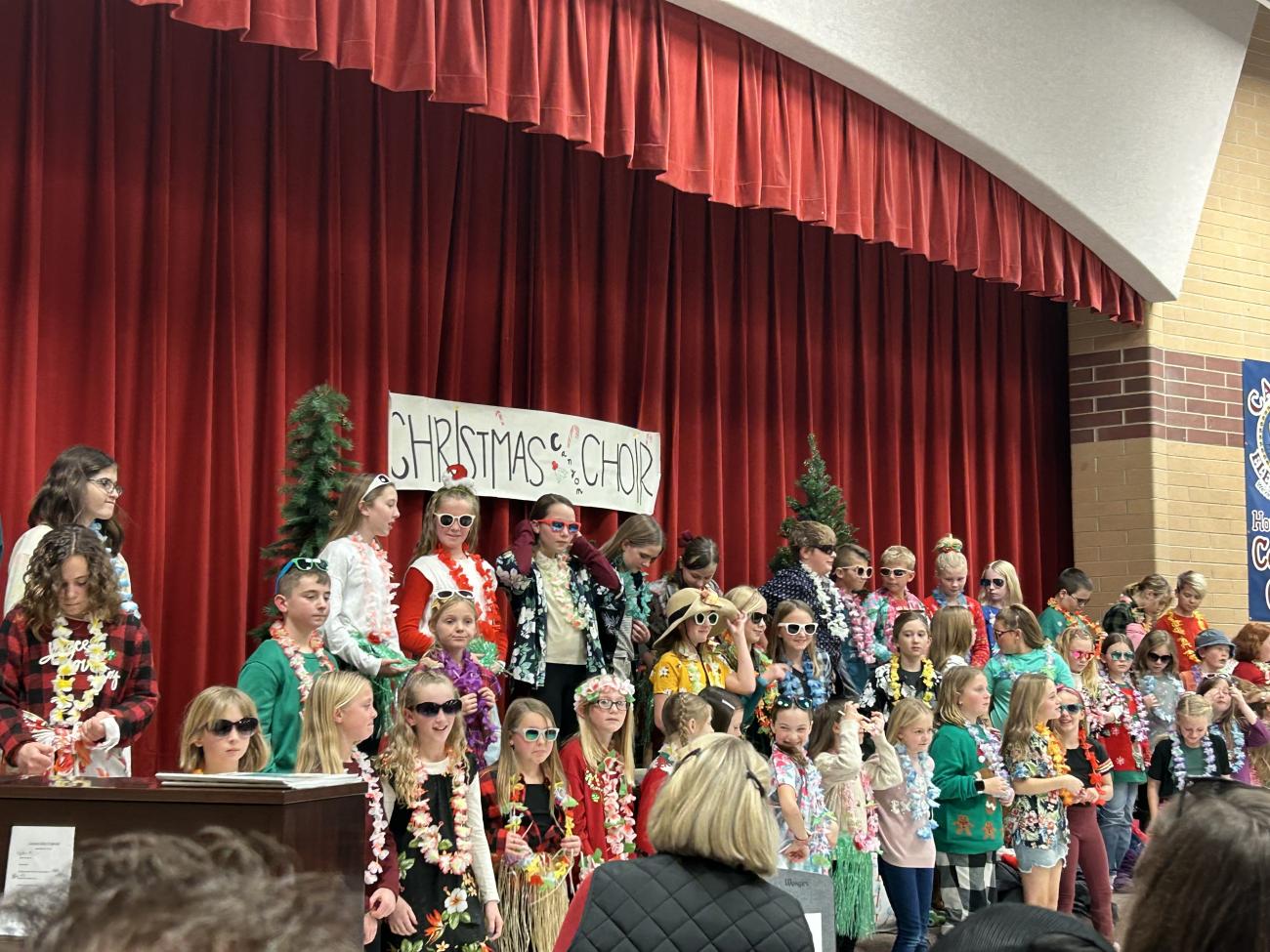 Canyon Christmas Choir Canyon Elementary