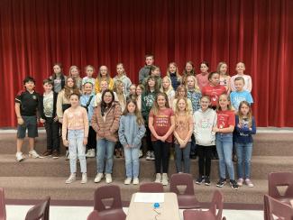 Battle of the books contestants