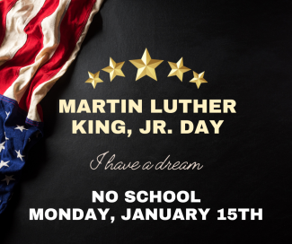 No School, Martin Luther King, Jr. Day