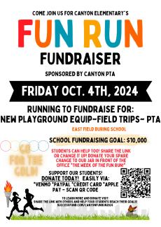 PTA Fun run fundraiser